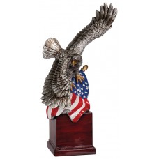 EGL75  Eagle/Flag Resin